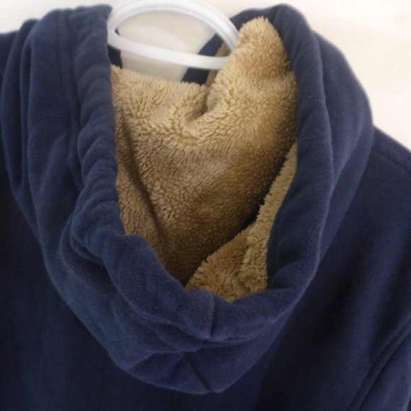 TOMMY HILFIGER, full zip front heavy weight hooded sweatshirt, large, GUC - Picture 14 of 14